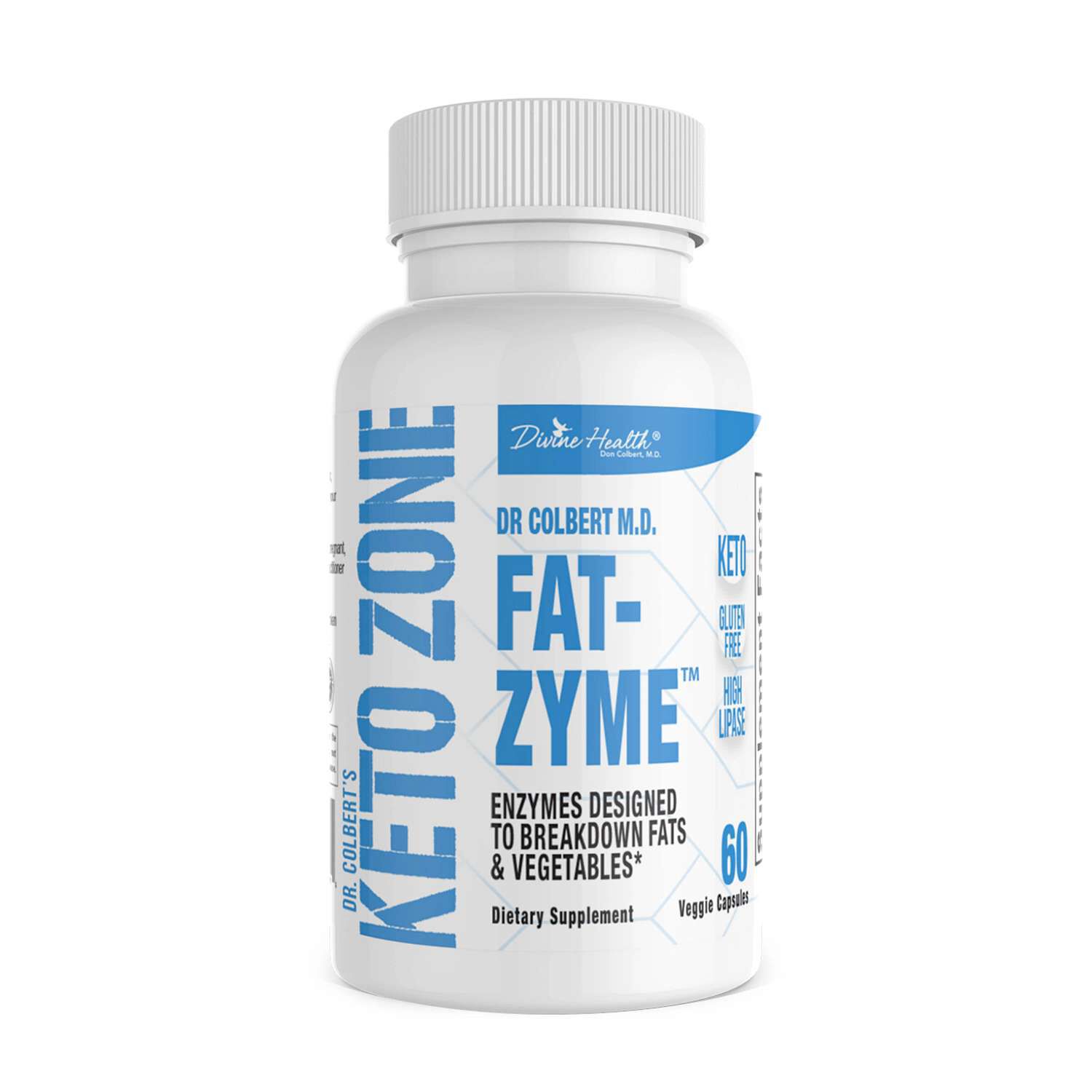 Fat-Zyme&trade; - 60 Veggie Capsules (30 Servings)  | GNC